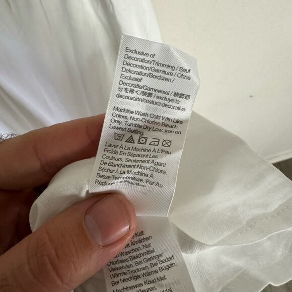 J Crew Scalloped Trim Sleeveless Flowy Midi Dress US Women's 10 New - Picture 7 of 9